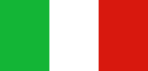 italienische Flagge (grün-weiß-rot)