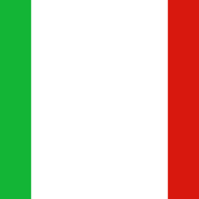 italienische Flagge (grün-weiß-rot)