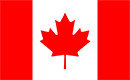 kanadische Flagge (rot-weiß mit rotem Ahornblatt)